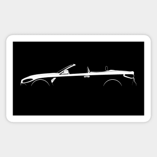 BMW M4 Cabrio (G83) Silhouette Sticker